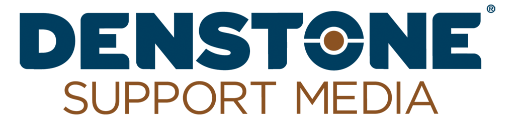 Ƶ Denstone support media logo