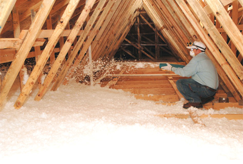 CertainTeed's InsulSafe blowing insulation